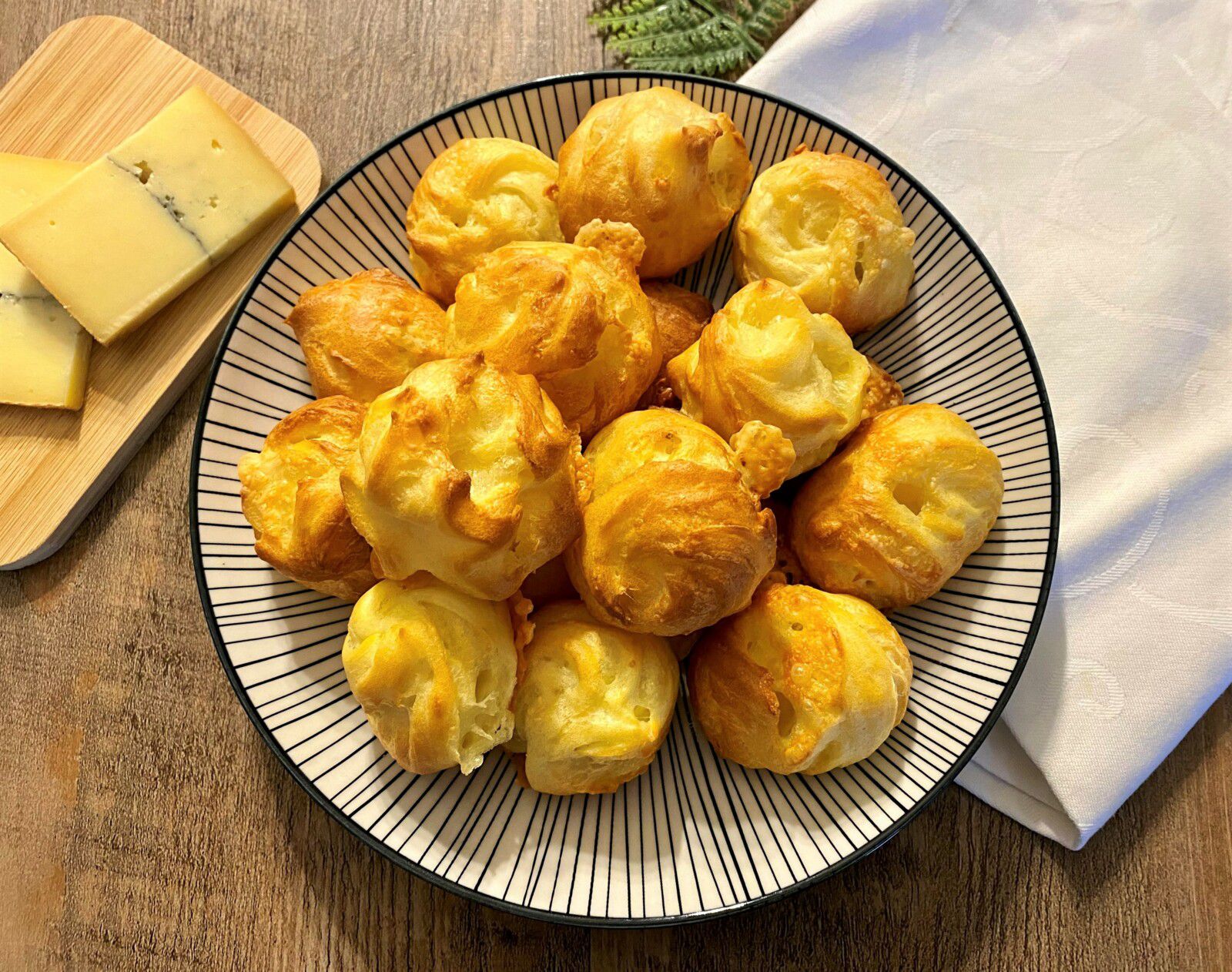 Gougères au morbier