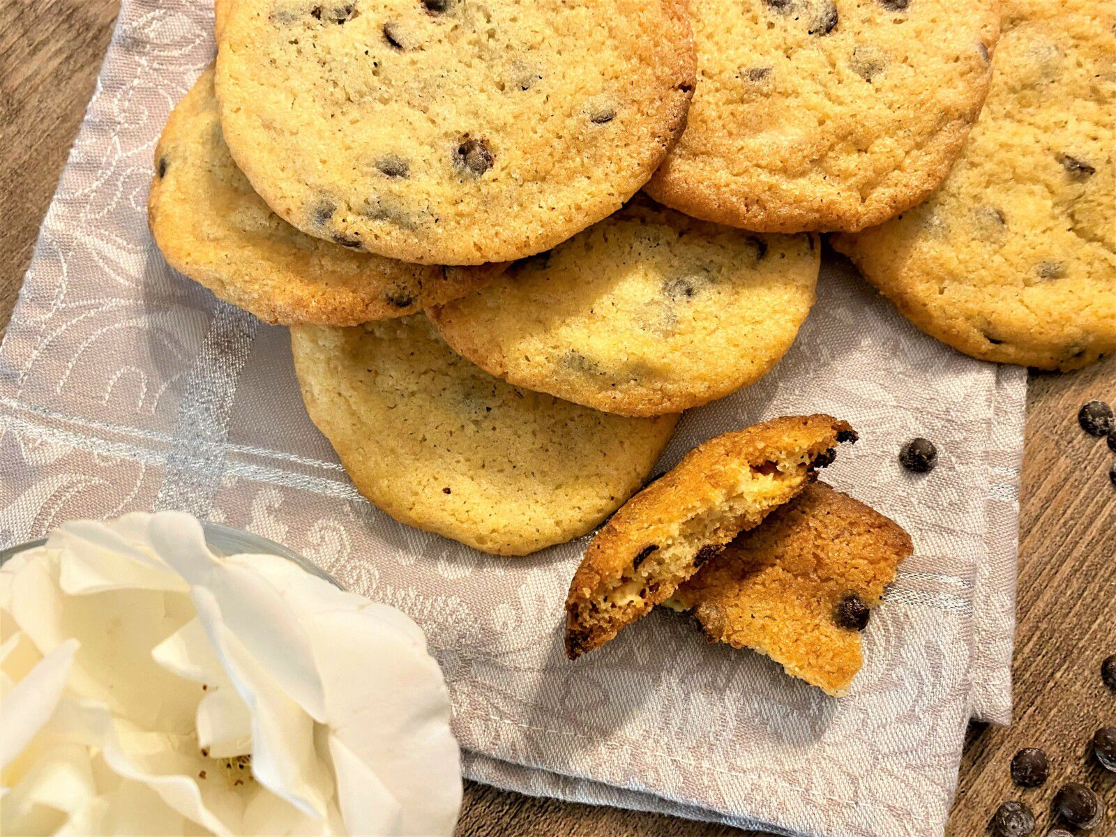 Cookies aux deux chocolats