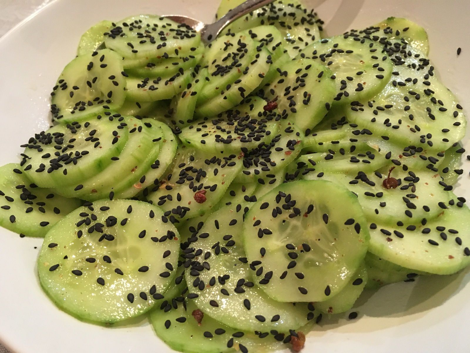 Salade de concombre à la coréenne