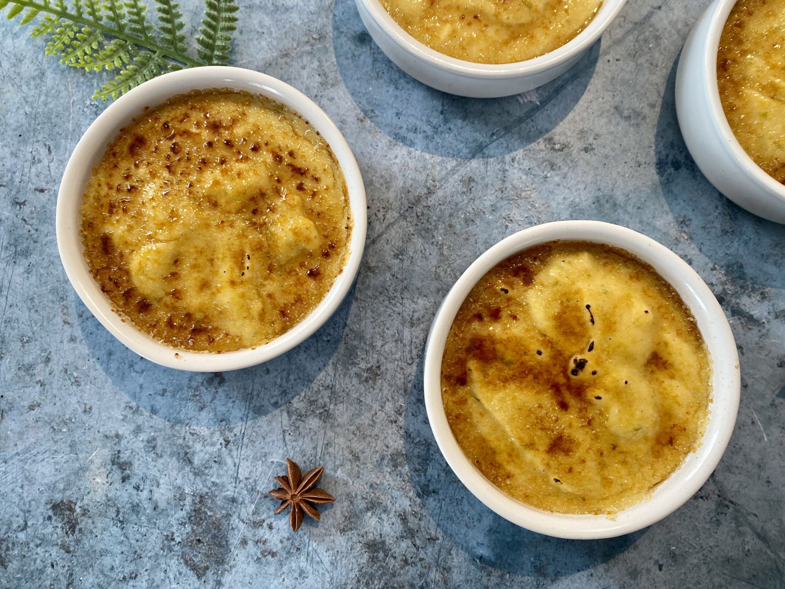 Crème catalane à l'anis étoilé