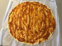 Feuilletés roulés au pesto rosso et au jambon