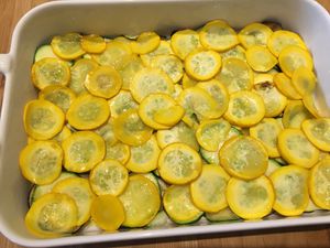 Lasagnes aux légumes du soleil, brousse et mozzarella