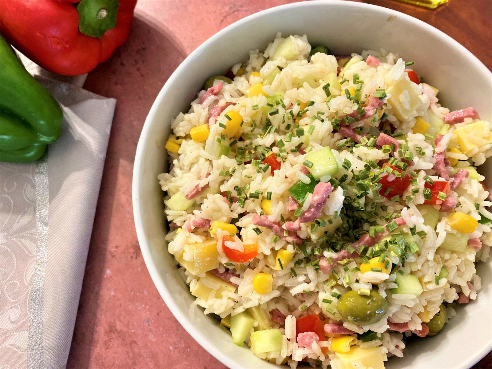 Salade de riz à ma façon