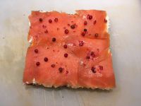 Croque au saumon et au Boursin