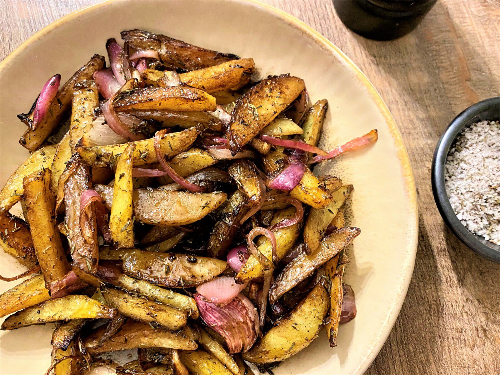 Potatoes au vinaigre balsamique de Jamie Oliver