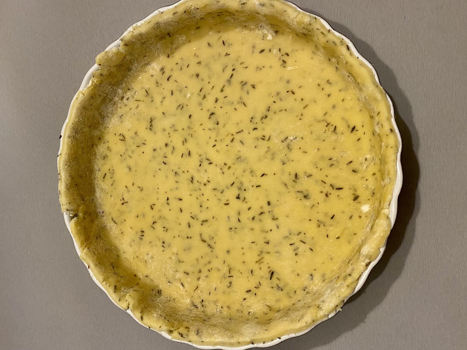 Tarte au thon et à la ratatouille