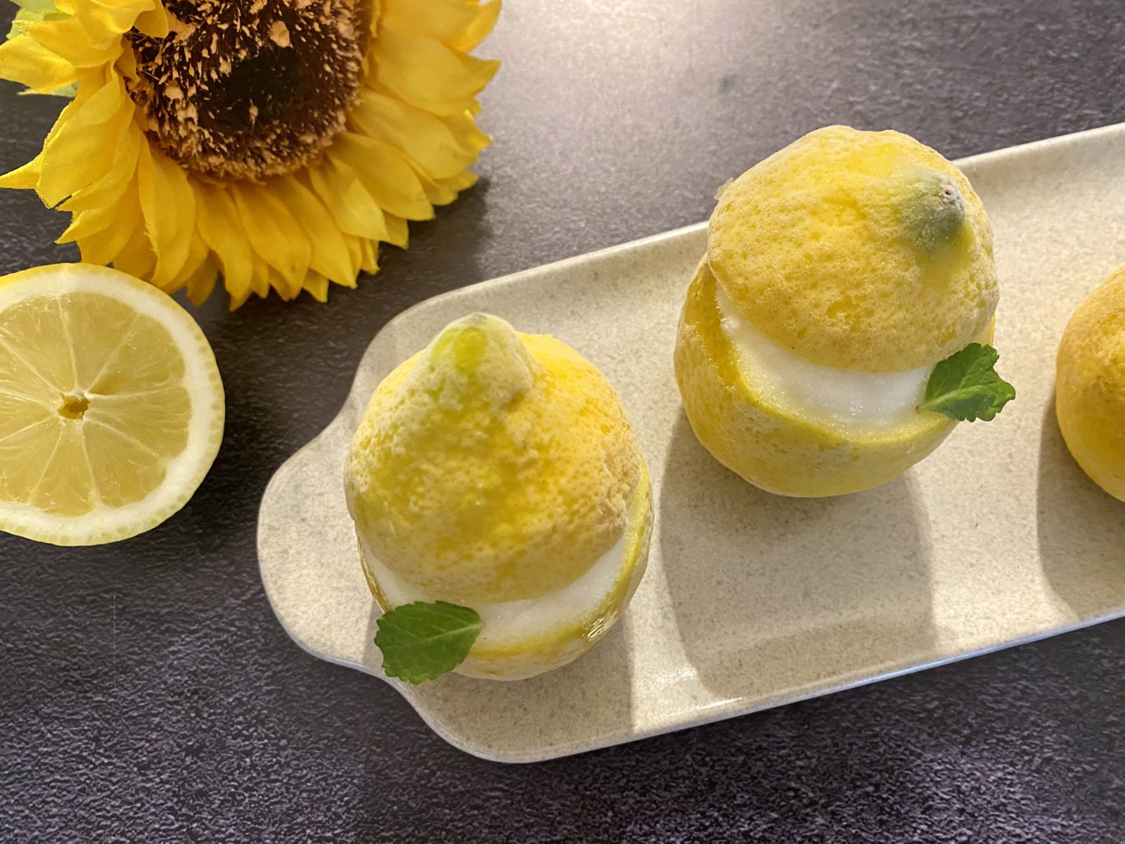 Citrons givrés