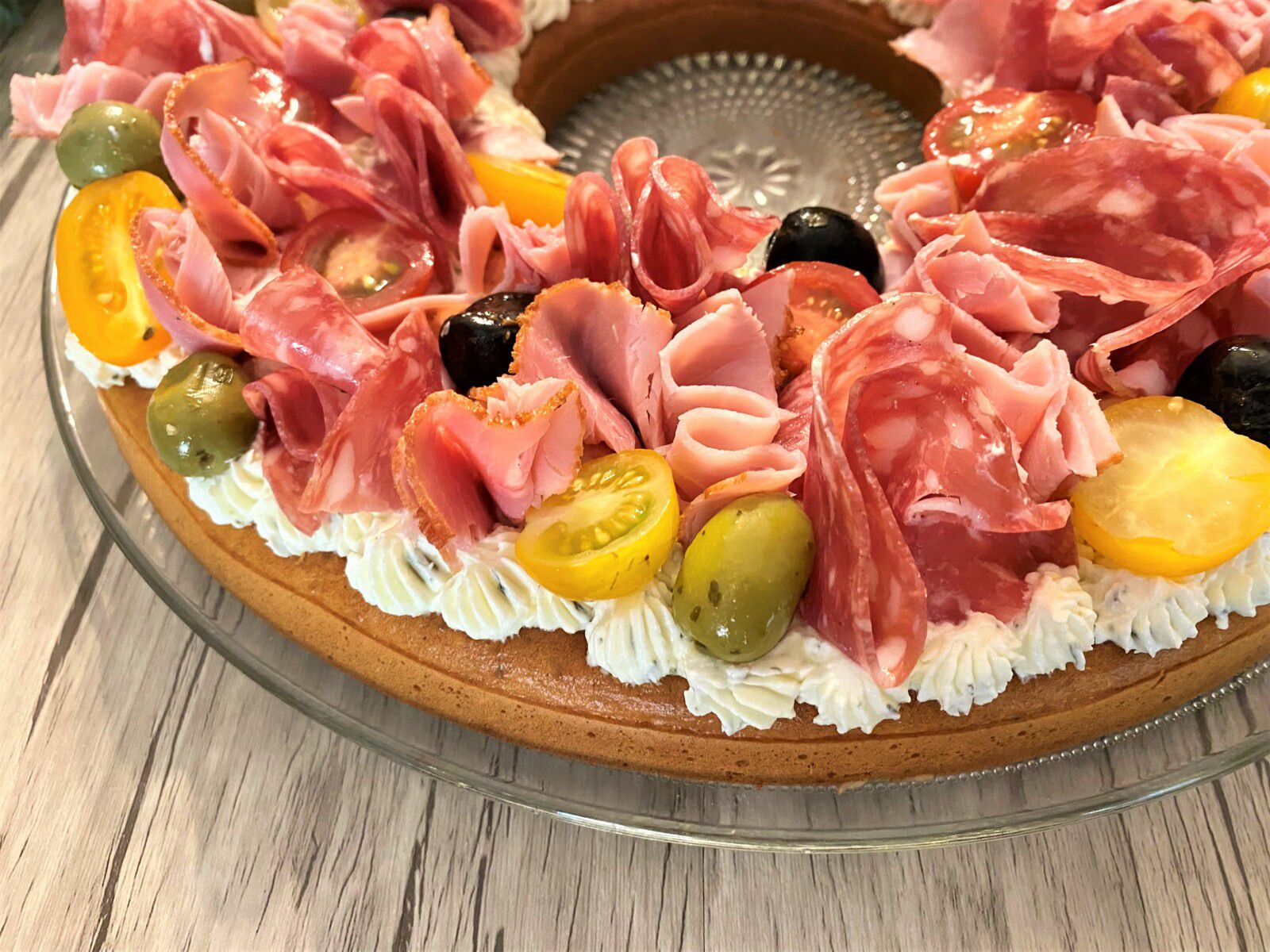 Tarte couronne apéritive