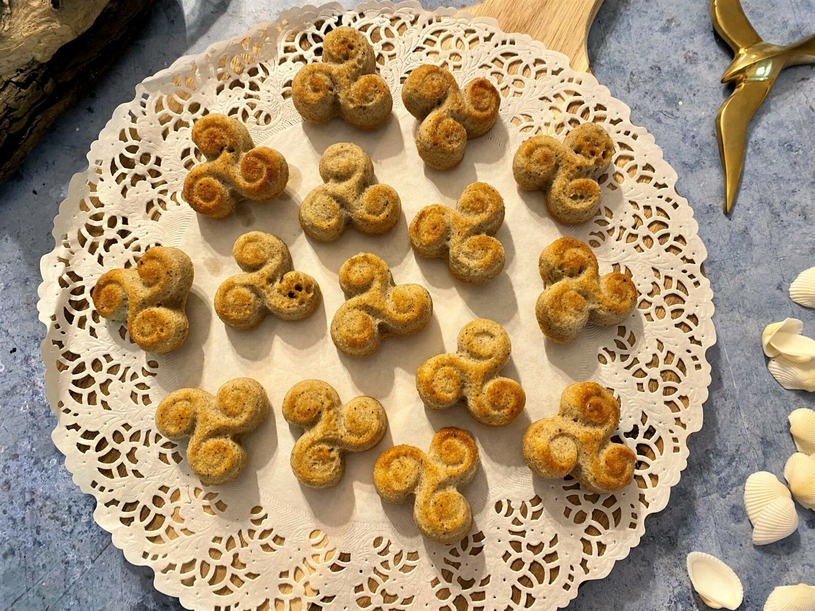 Financiers au sarrasin