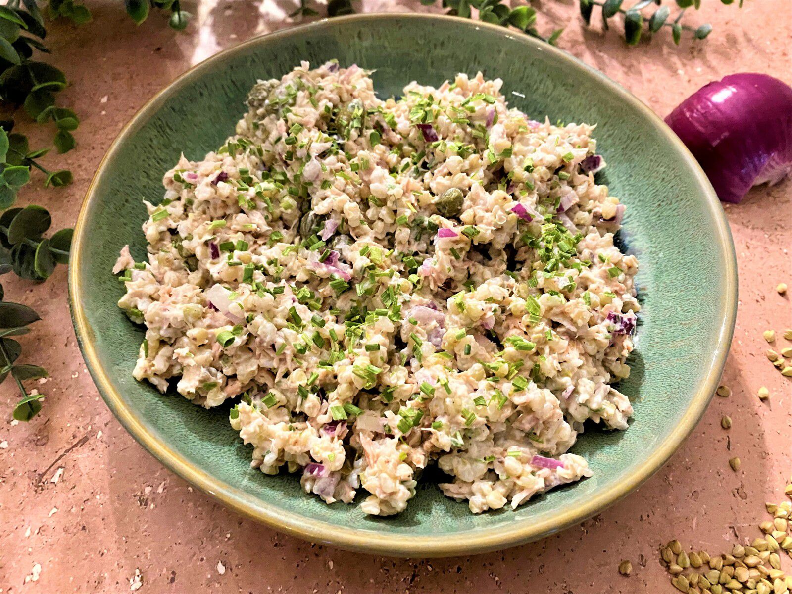 Salade de sarrasin au thon et câpres