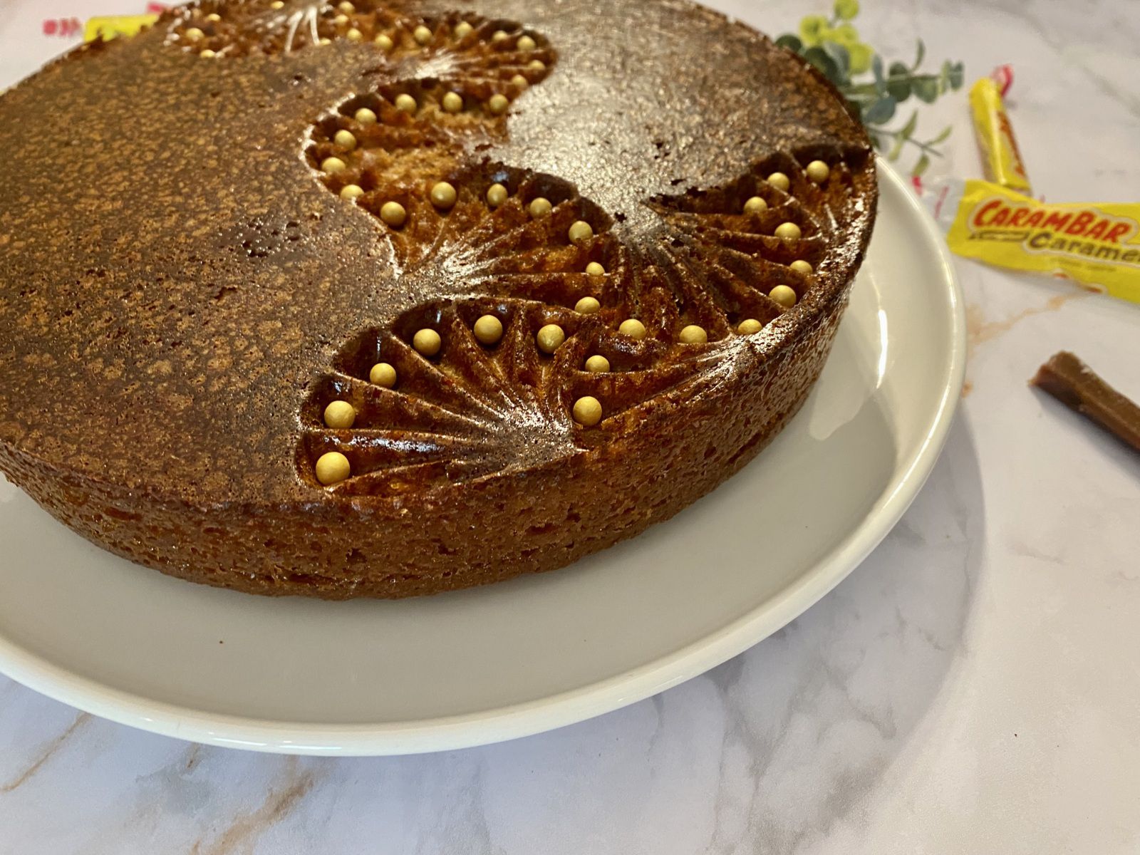 Gâteau aux carambars