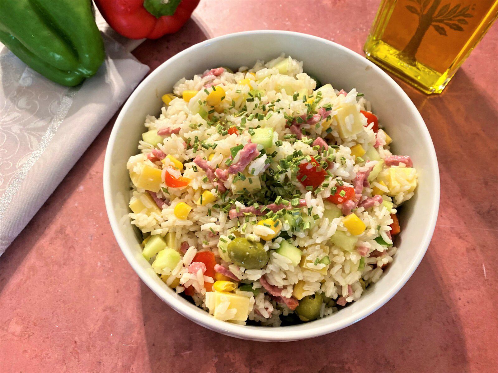 Salade de riz à ma façon