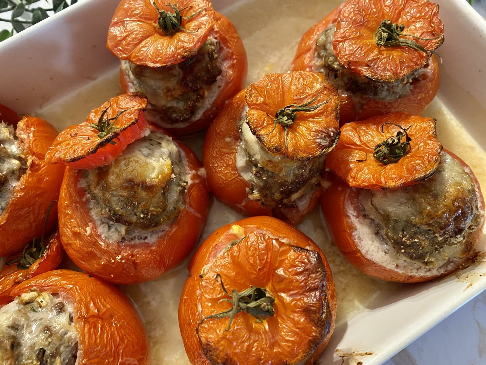 Tomates farcies à l'ancienne