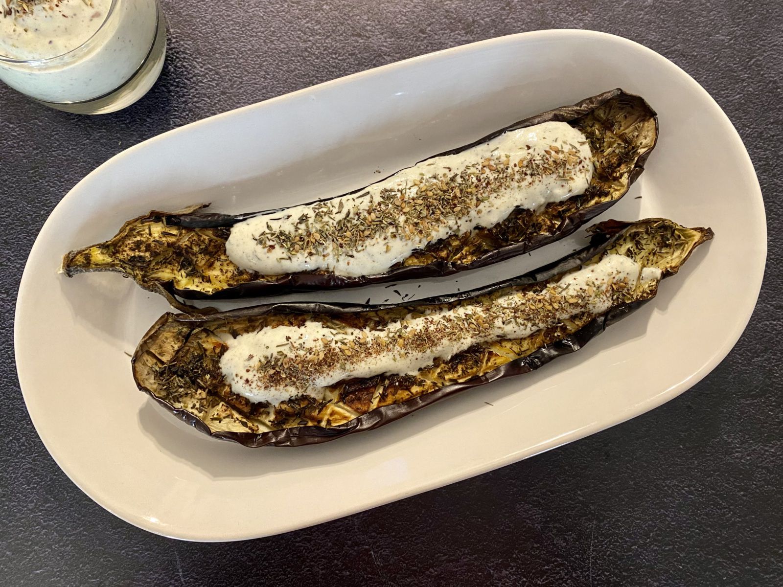 Aubergines grillées de Yotam Ottolenghi