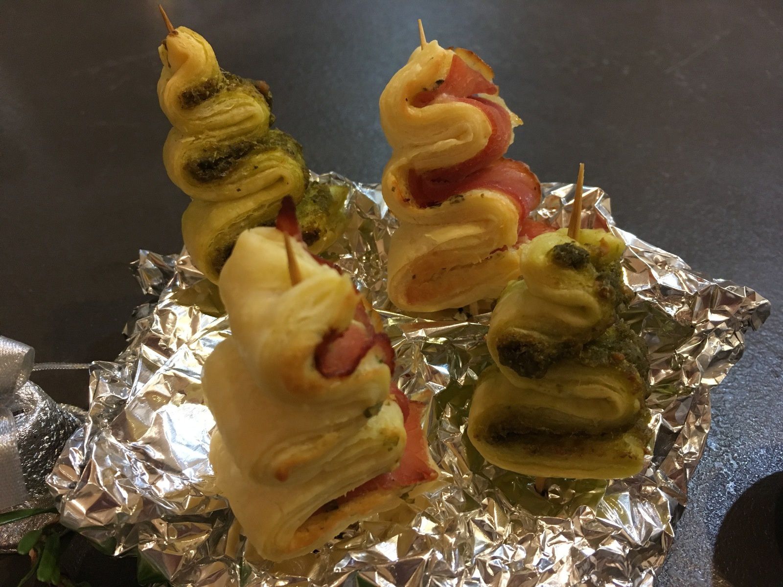 Mini sapins feuilletés