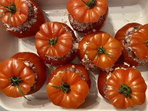 Tomates farcies à l'ancienne