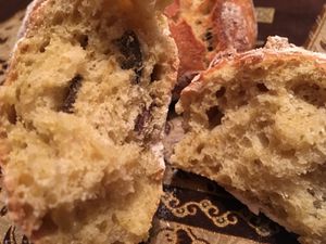 Pain au curry et graines de courges