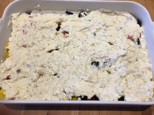 Lasagnes aux légumes du soleil, brousse et mozzarella