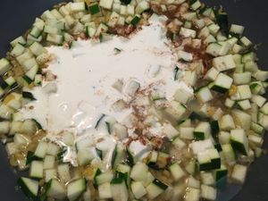 Coquillettes aux courgettes