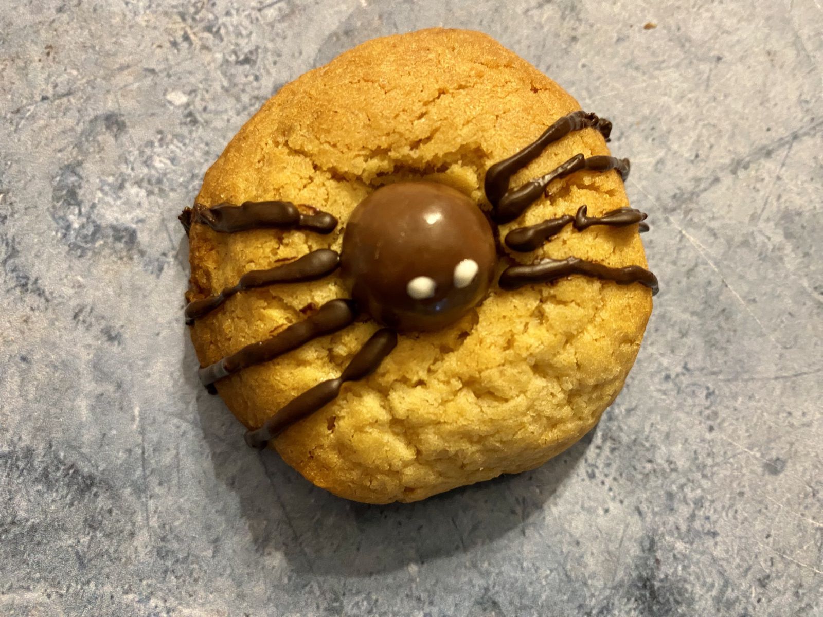 Cookies araignée d'Halloween