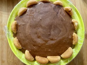 Charlotte au chocolat et poires