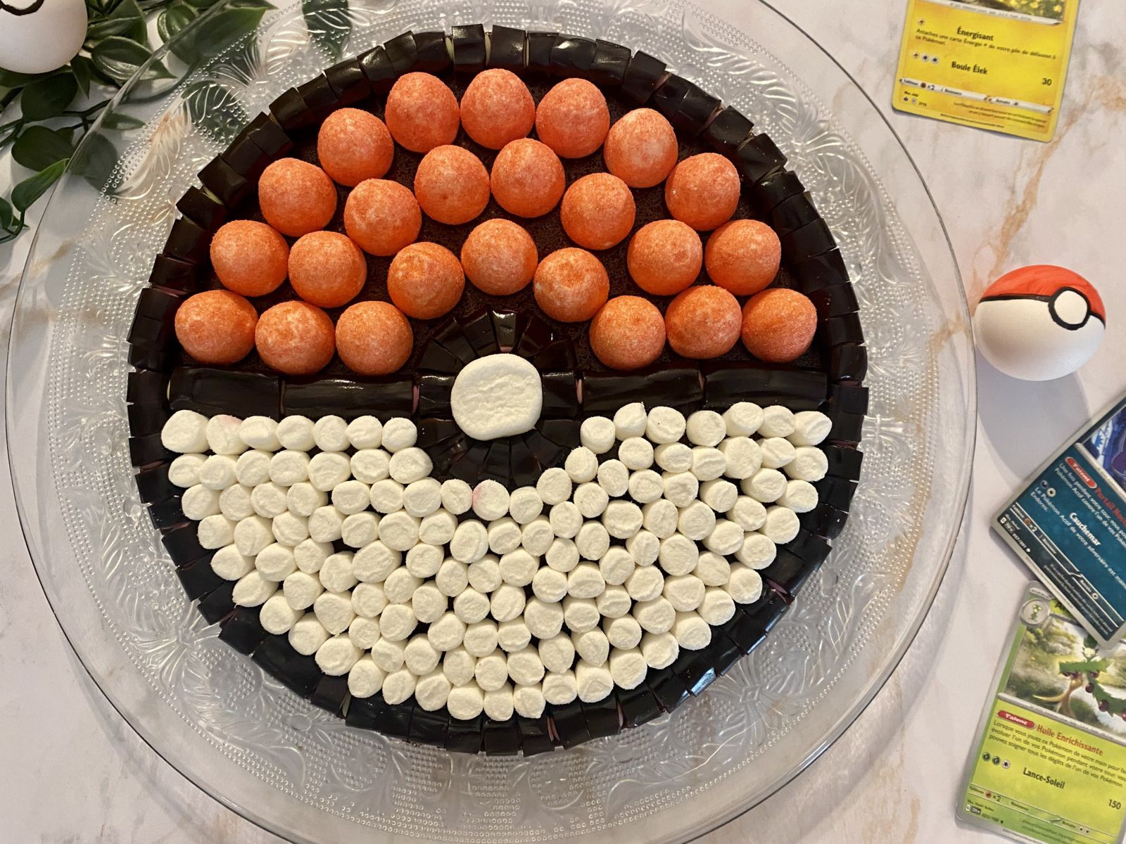 Gâteau Pokémon Pokéball