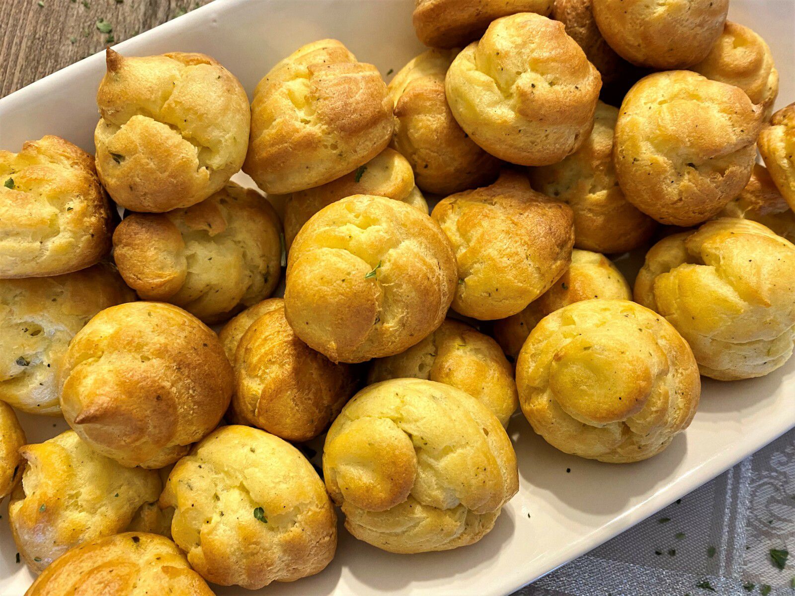Gougères au Boursin