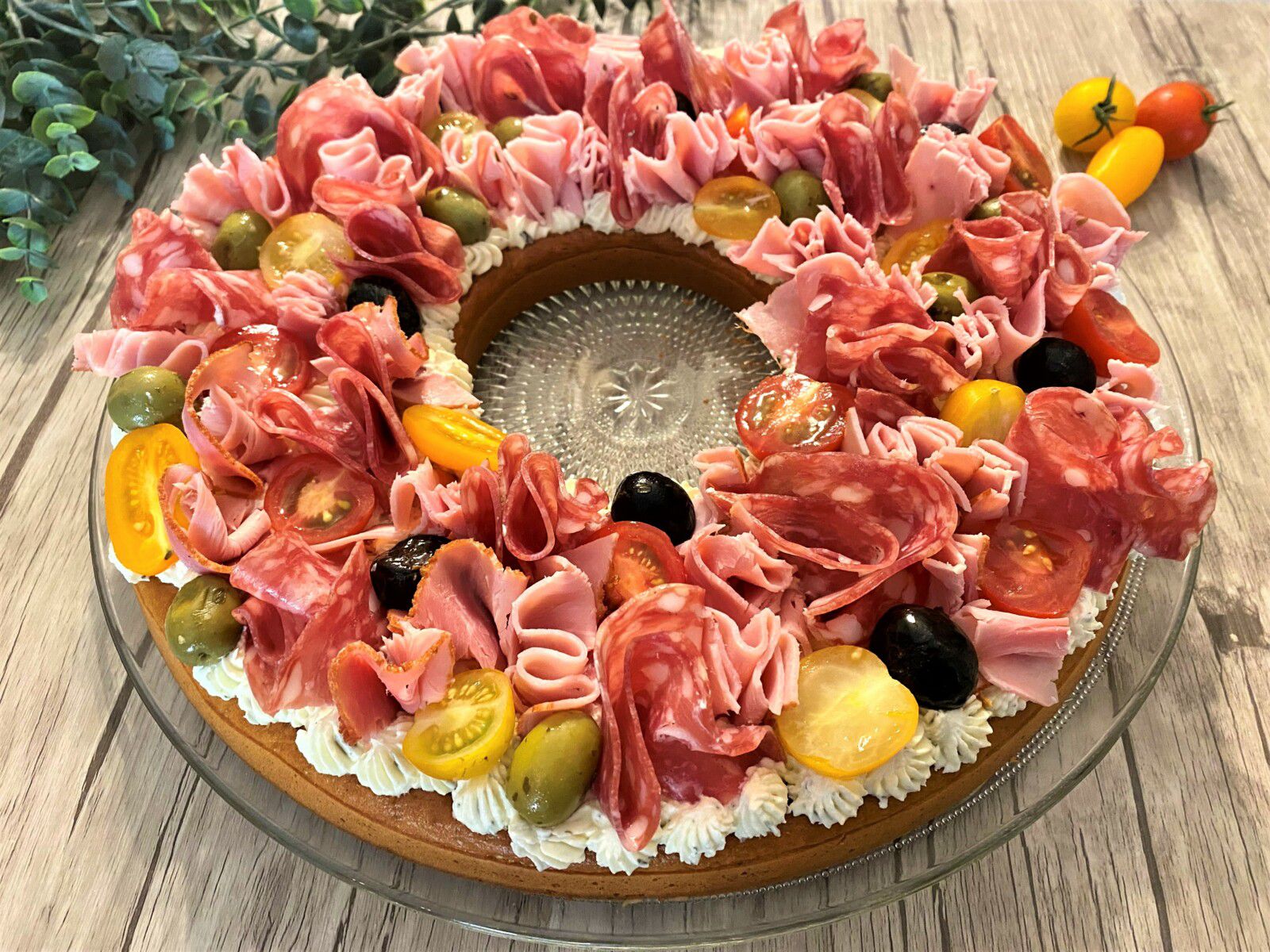 Tarte couronne apéritive