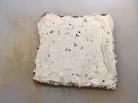 Croque au saumon et au Boursin