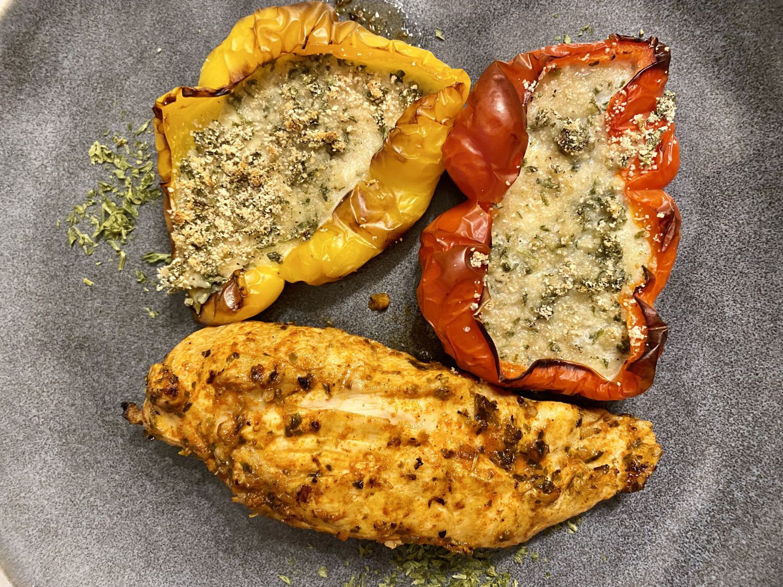 Blancs de poulet au citron et à l'origan