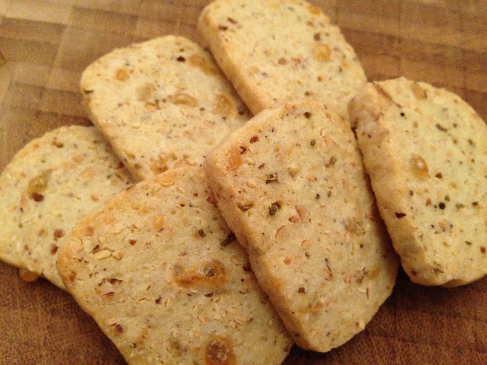 Sablés au munster et au cumin