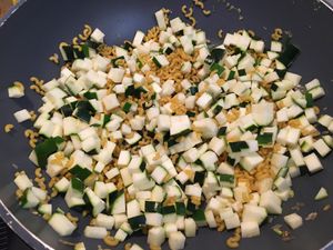 Coquillettes aux courgettes