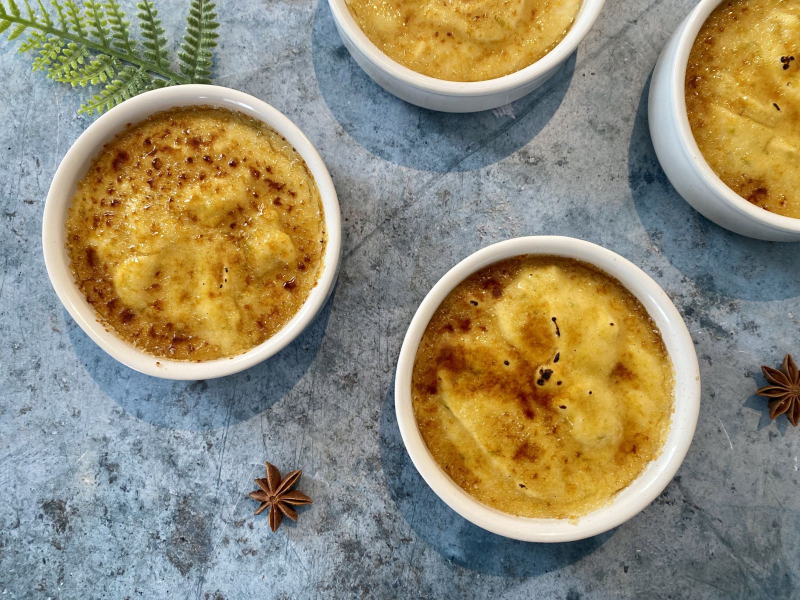 Crème catalane à l'anis étoilé