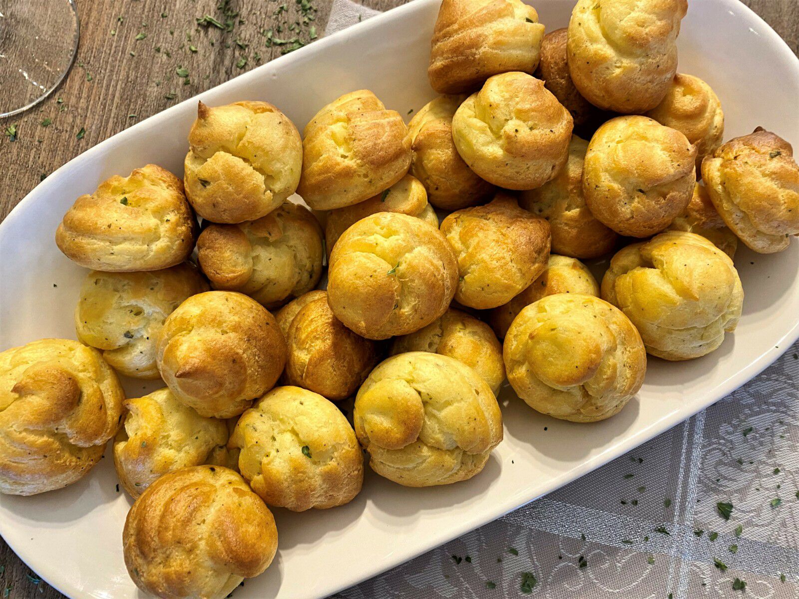 Gougères au Boursin