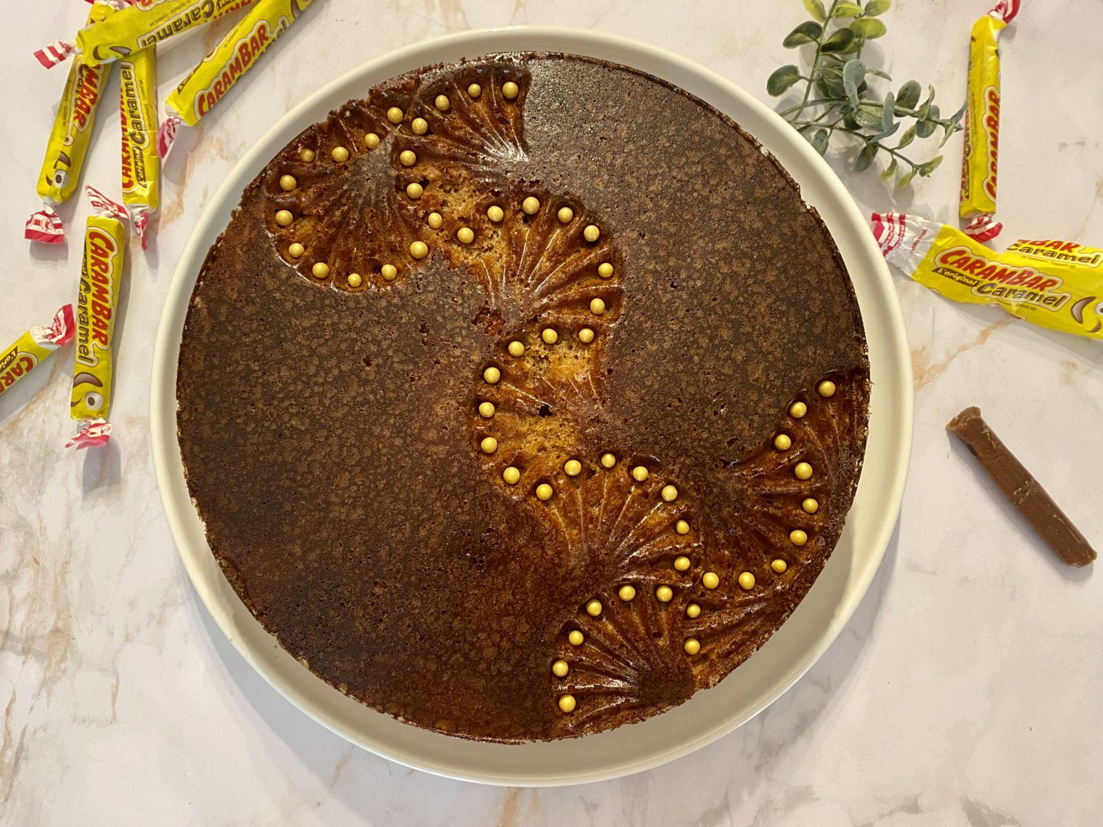 Gâteau aux carambars