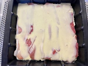 Croque tablette au jambon cru et au Boursin