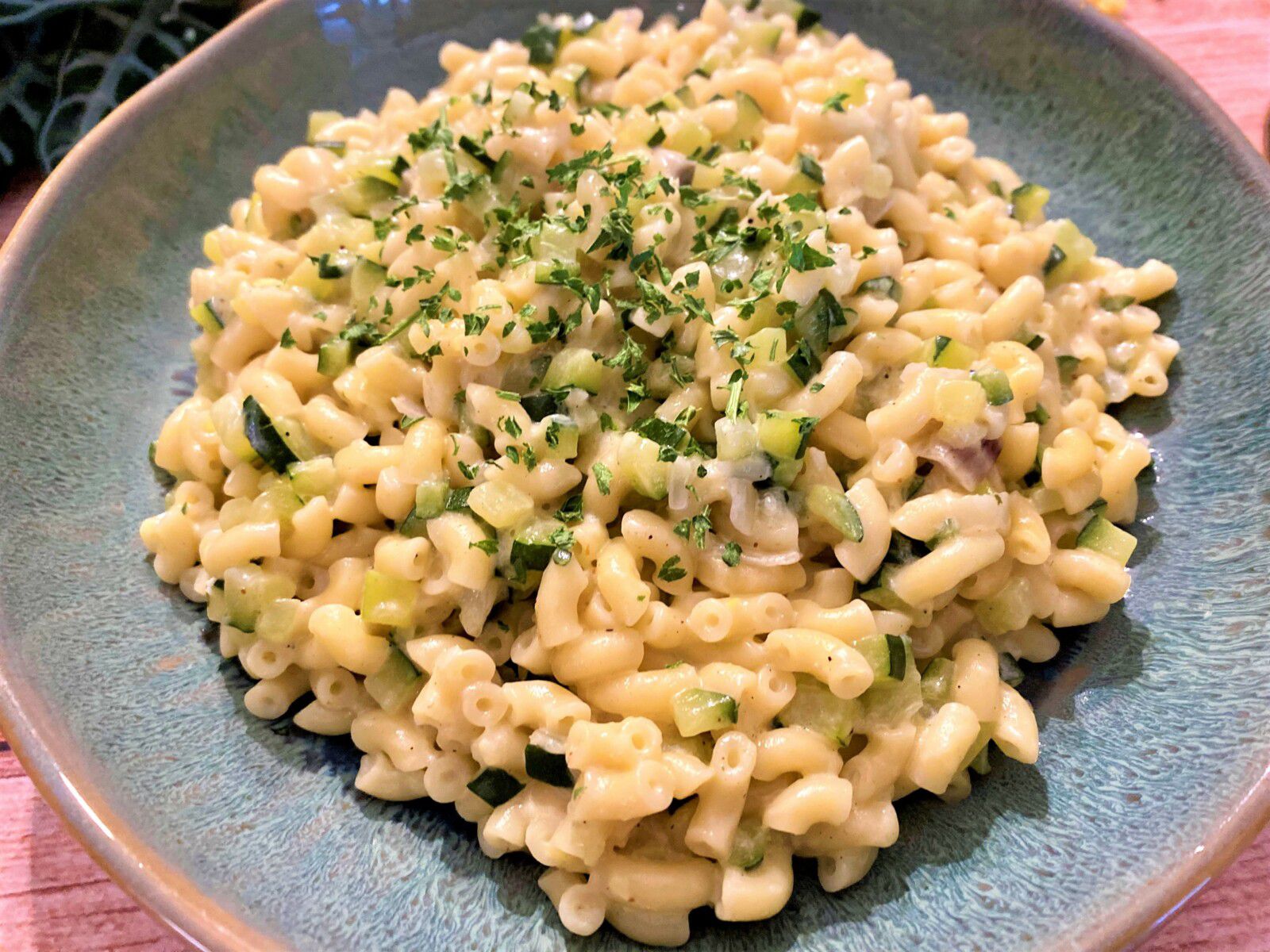 Coquillettes aux courgettes