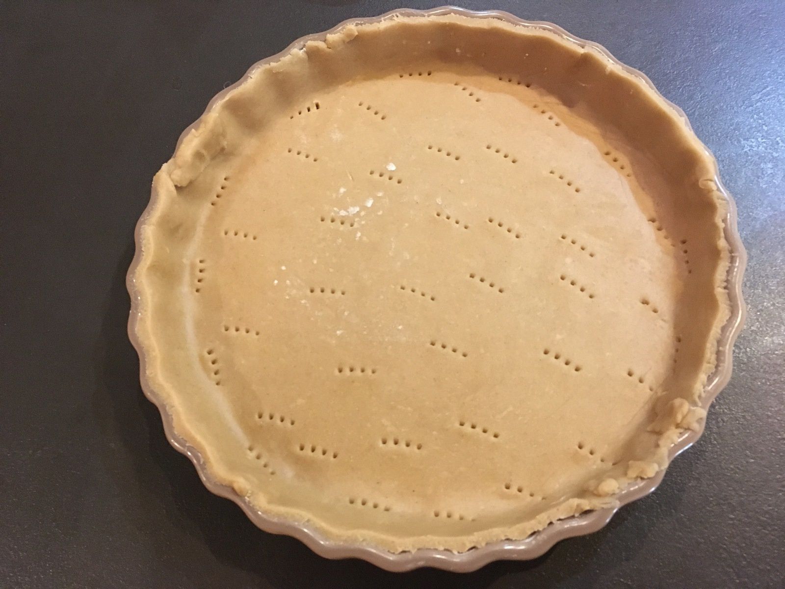 Tarte potimarron, ricotta et parmesan