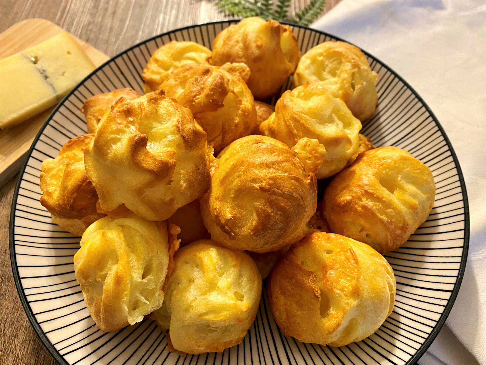 Gougères au morbier
