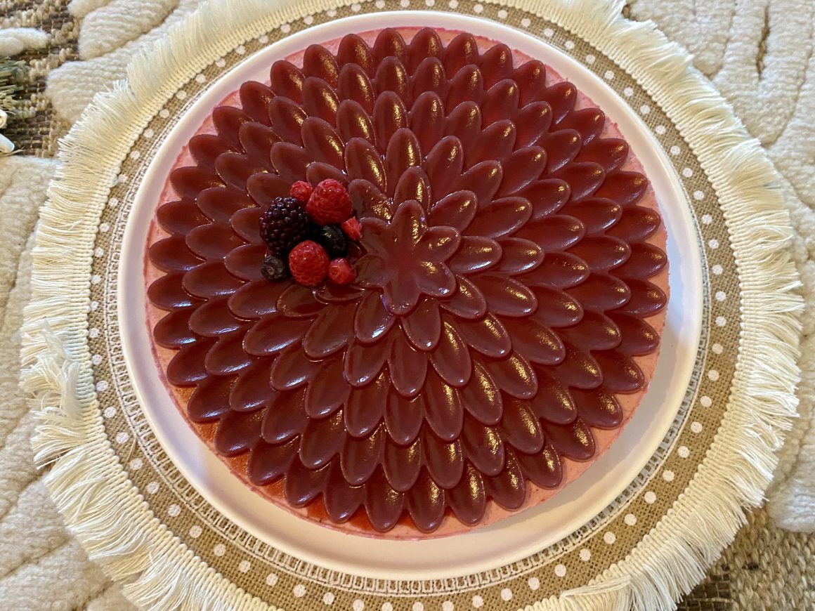 Bavarois aux fruits rouges